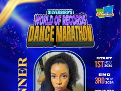 Silverbird’s World of Records (SWORD) Applauds Lilian Madubulum for Setting New Dance Marathon Record