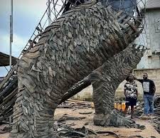 Ecobank Unveils “Kong in a Cage” Art Installation to Promote Sustainability