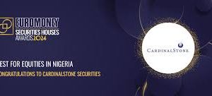 CardinalStone Named Africa’s Best Broker at 2025 Euromoney Capital Market Awards